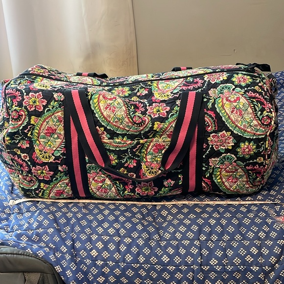 Vera Bradley Handbags - Vera Bradley Floral Paisley medium duffle Bag